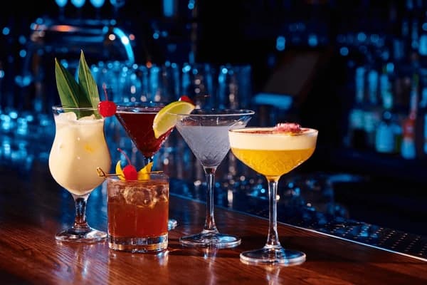 Assorted cocktails